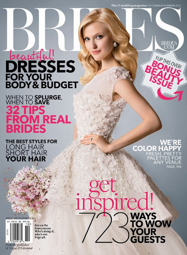 Featured in Brides Magazine!