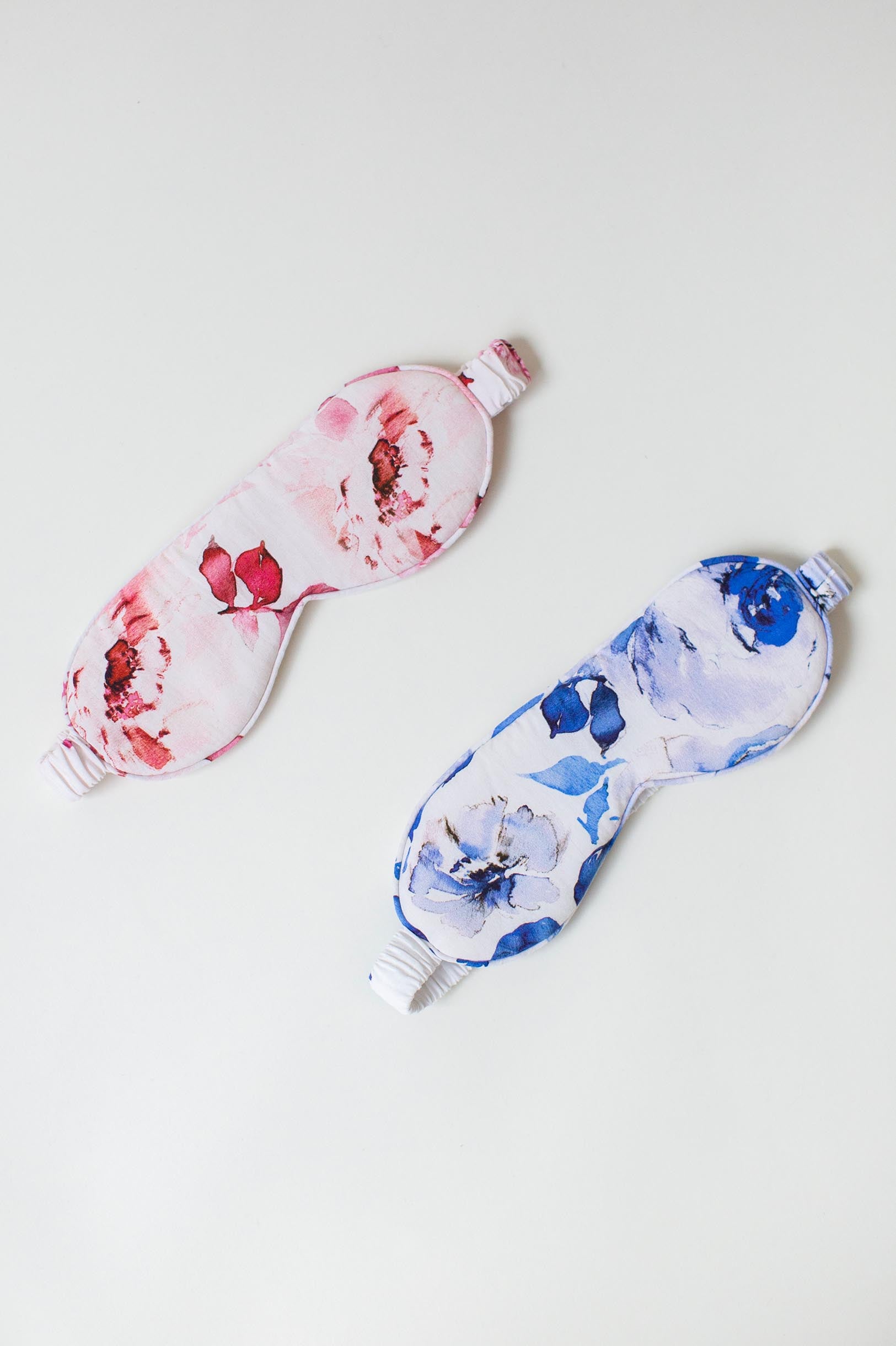 Botanical love Floral print sleep mask