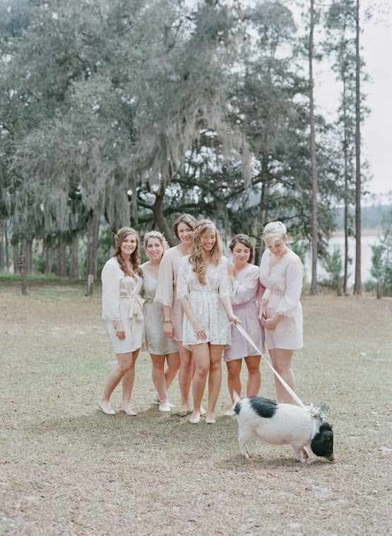 Val + Lee Enchanting Florida Vintage Camp Wedding by Elizabeth Messina
