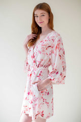 Botanical love Bridesmaids Robes Bridal Robe