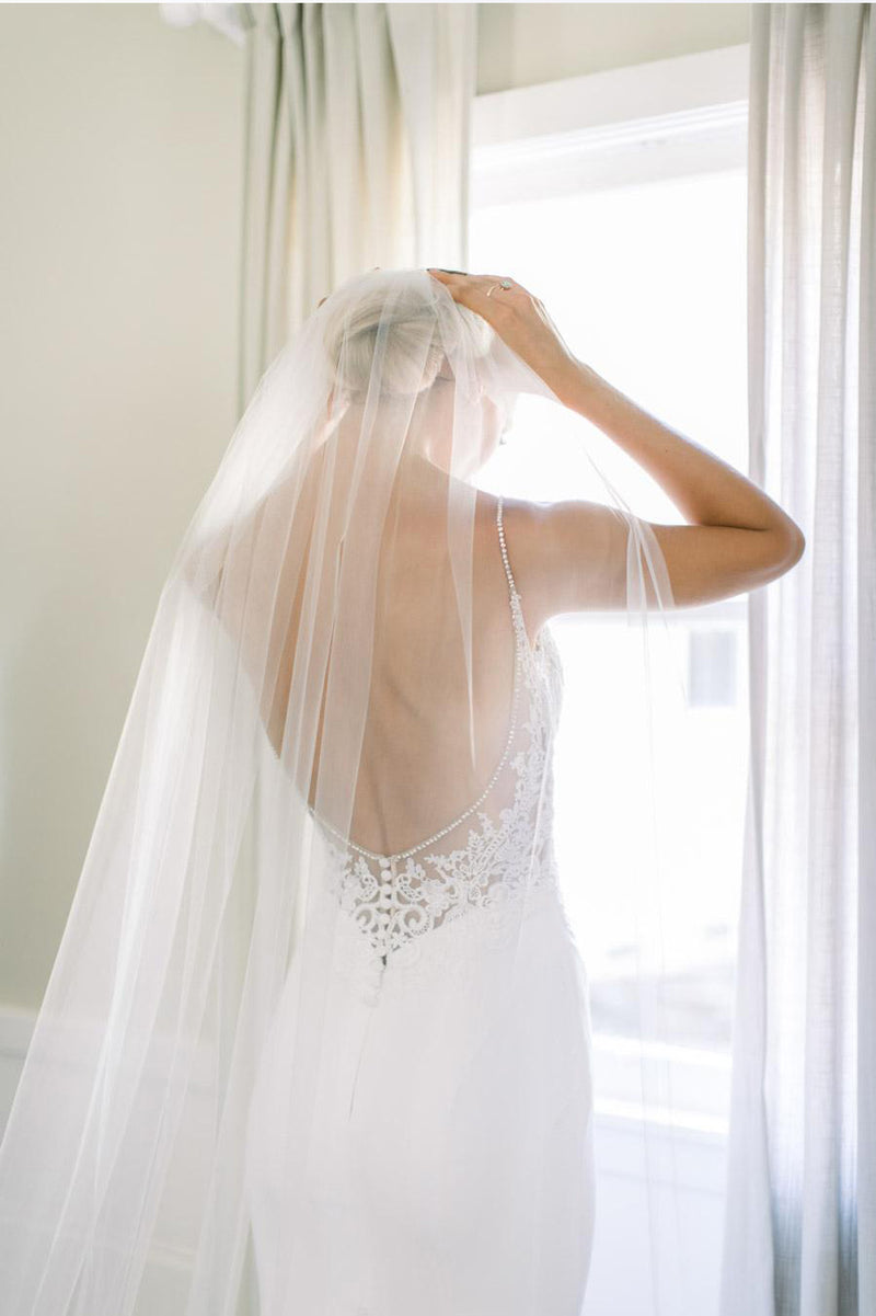 Blair Sleek Single layer veil