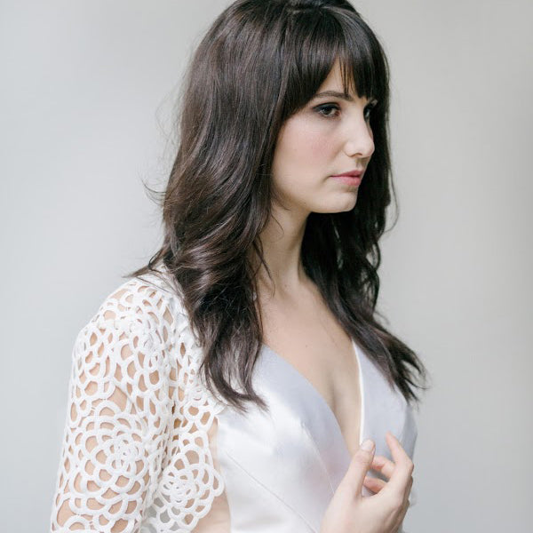 ● LOOPLOOP ● Embo Bolero Cardigan (ivory) Bolero, Ivory – Rachel Riley US