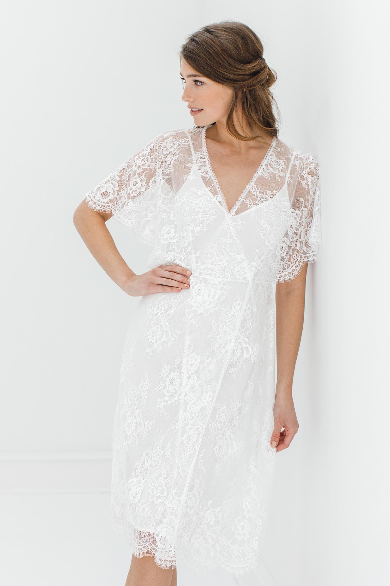 Heavenly Bias cut Midi Silk Slip in Ivory, Blush pink, Gold or Black