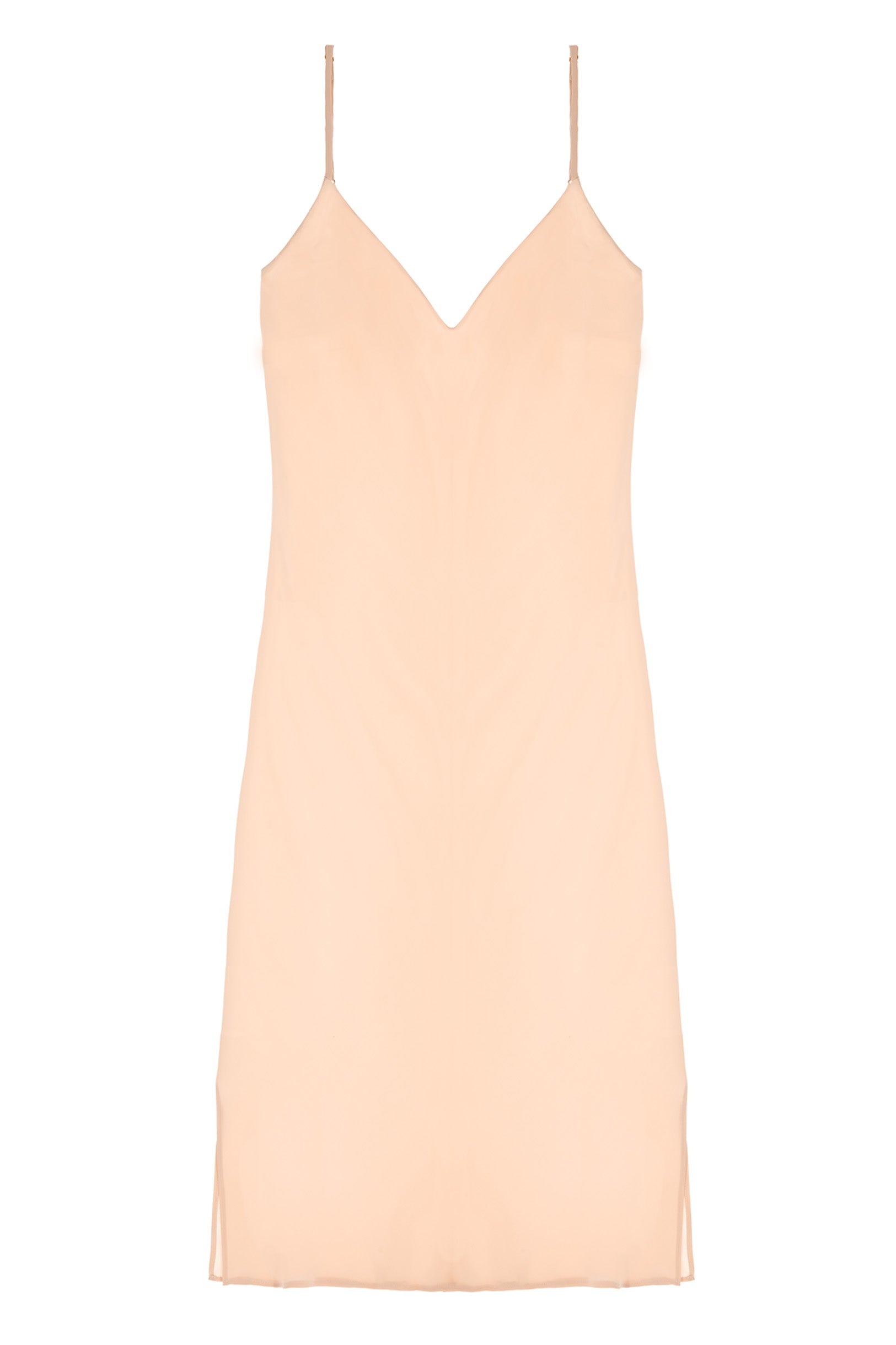 Heavenly Bias cut Midi Silk Slip in Ivory, Blush pink, Gold or Black