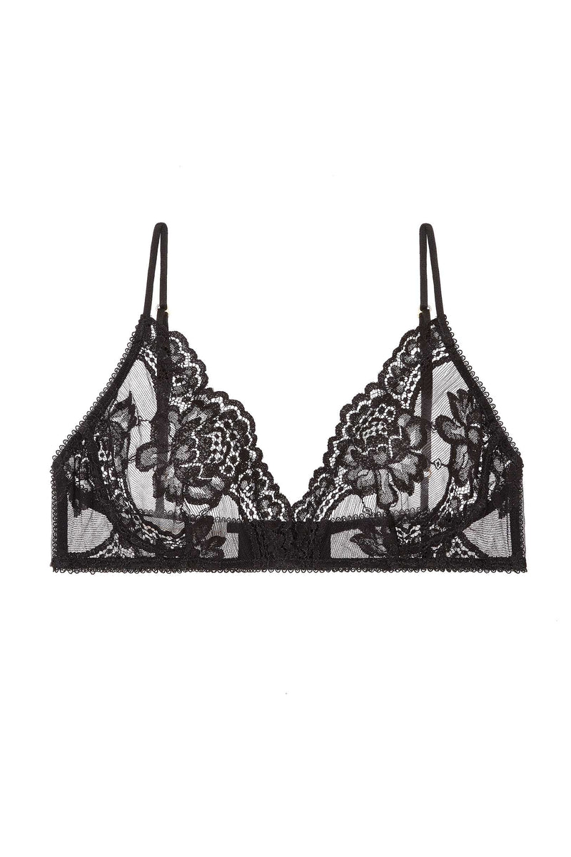 Rosa Scalloped French Lace Bralette