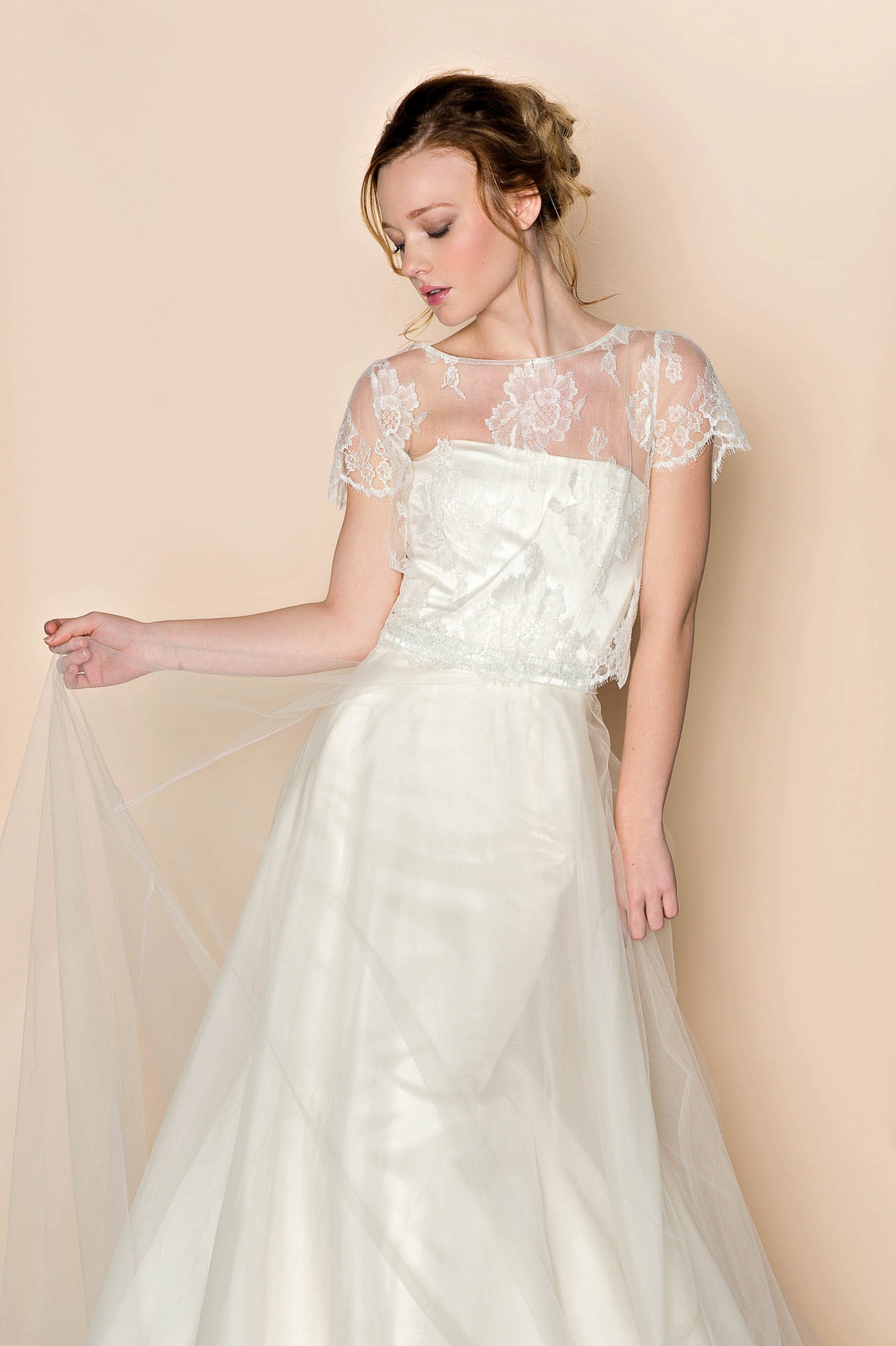 トップス code a tulle lace ribbon blouse tulle lace ribbon blouse（シャツ・ブラウス） | CODE A（コードエー